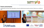 iFUNFoods project participated in the FoodMicro2022 conference